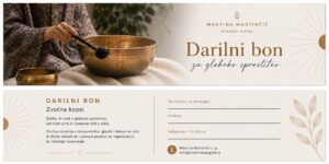 Darilni bon: Zvočna kopel