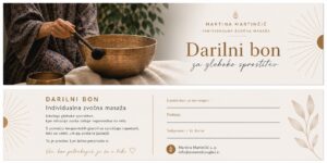 Darilni bon: Zvočna masaža